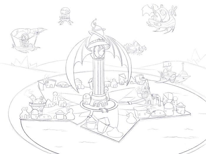 Mockup Town Sketch